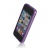 Nakładka na brzegi Bumper Clear do Apple iPhone 4 / 4S fioletowy