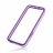 Nakładka na brzegi Bumper Clear do Apple iPhone 5 / 5S fioletowy