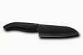 Ceramiczny nóż kuchenny Santoku 14 cm (czarne ostrze)