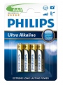 Bateria alkaliczne Philips Ultra Alkaline LR03 AAA (blister)