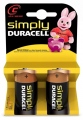 Baterie alkaliczne Duracell Simply LR14 C