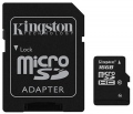 Karta pamięci Kingston microSDHC 16GB class10 z adapterem SD