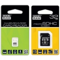 Karta pamięci microSDHC GOODRAM 32GB + czytnik