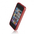 Nakładka na brzegi Bumper Clear do Apple iPhone 5 / 5S czerwony