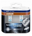 Osram H7 NightBreaker UNLIMITED + 110% światła (duo pack)