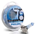 Philips H4 Blue Vision Ultra  Xenon Effect