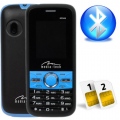 Telefon GSM Media-Tech MT845 Dual SIM + starter PLAY 5zł + karta microSD 8GB